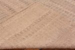 Back Of Large Taupe Color Modern Distressed Rug 60941 by Nazmiyal Antique Rugs