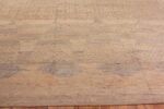 Border Of Cream Color Oversized Modern Distressed Decorative Rug 60945 by Nazmiyal Antique Rugs