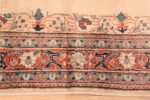 Border Of Ivory Antique Persian Sultanabad Runner Rug 50412 Nazmiyal