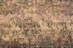 Close Up Of 17th Century Isfahan Design Modern Silk Rug 60959 by Nazmiyal Antique Rugs