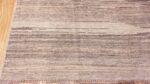 Corner Of Decorative Soft Color Modern Distressed Area Rug 60951 by Nazmiyal Antique Rugs