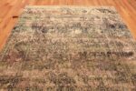 Detail Of 17th Century Isfahan Design Modern Silk Rug 60959 by Nazmiyal Antique Rugs