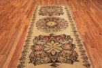 Detail Of Antique Flat Woven Bessarabian Kilim Runner Rug 71327 by Nazmiyal Antique Rugs