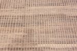 Detail Of Large Taupe Color Modern Distressed Rug 60941 by Nazmiyal Antique Rugs
