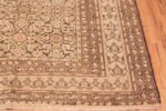 Detail Of Large Geometric Antique Persian Malayer Rug 71338 by Nazmiyal Antique Rugs