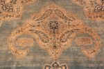 Detailed View Of Large Antique Persian Kerman Rug 71336 by Nazmiyal Antique Rugs