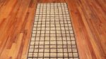 Details Of Moroccan Style Geometric Modern Distressed Runner Rug 60936 by Nazmiyal Antique Rugs