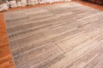 Side Of Oversized Beige Modern Distressed Rug 60956 by Nazmiyal Antique Rugs