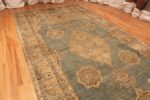 Side View Of Large Antique Persian Kerman Rug 71336 by Nazmiyal Antique Rugs