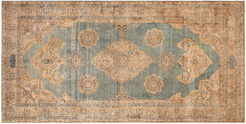 Soft Antique Persian Kerman Rug Soft Antique Persian Kerman Rug 71336 by Nazmiyal Antique Rugs