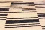 Texture Of Ivory Background Modern Distressed Rug 60943 by Nazmiyal Antique Rugs