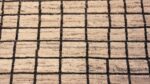 Texture Of Moroccan Style Geometric Modern Distressed Runner Rug 60936 by Nazmiyal Antique Rugs