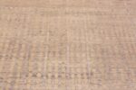 Texture Of Cream Color Oversized Modern Distressed Decorative Rug 60945 by Nazmiyal Antique Rugs
