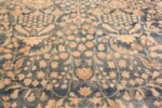 Texture Of Oversized Light Blue Antique Persian Khorassan Area Rug 71337 by Nazmiyal Antique Rugs