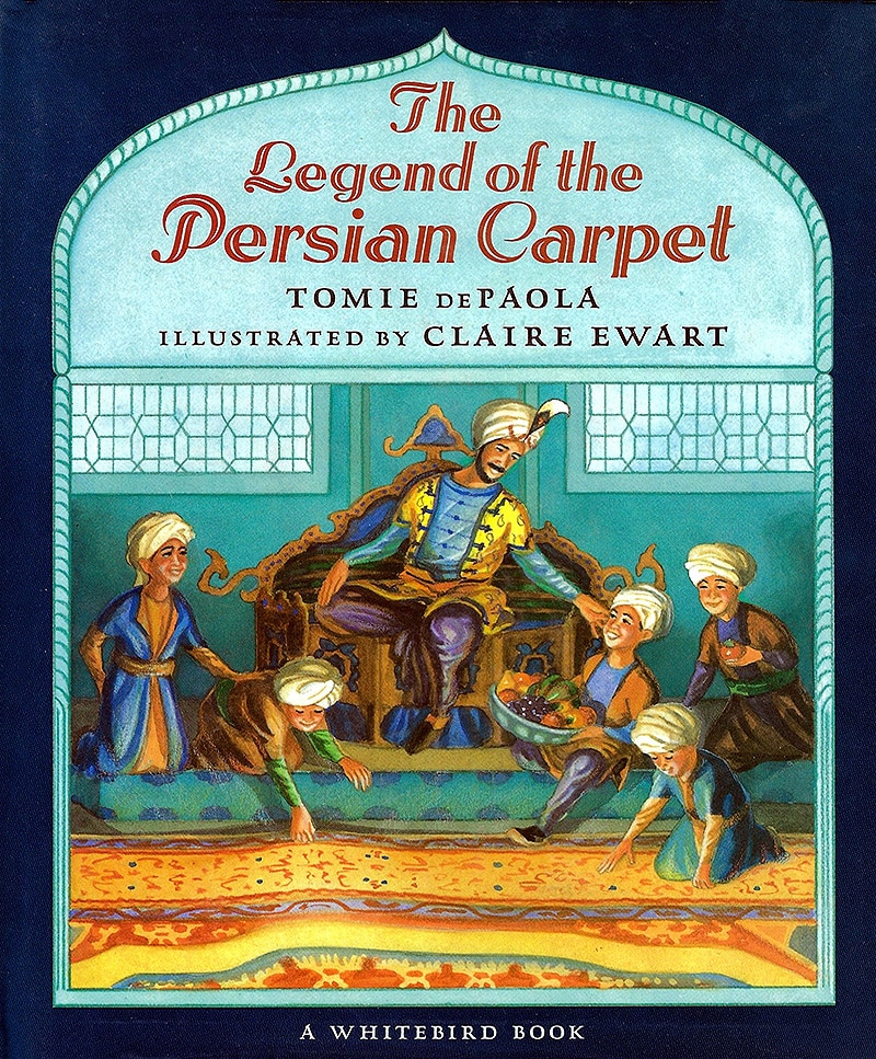 The Legend of the Persian Carpet by Tomie dePaola Book Cover Of The Legend of the Persian Carpet by Tomie dePaola by Nazmiyal Antique Rugs
