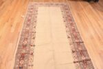 Whole View Of Ivory Antique Persian Sultanabad Runner Rug 50412 Nazmiyal