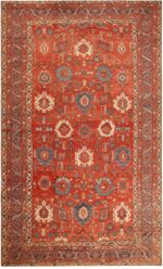 Antique Persian Heriz Rug 71419 by Nazmiyal Antique Rugs