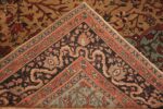 Back Of Antique Persian Sarouk Farahan Rug 71373 by Nazmiyal Antique Rugs