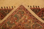 Back Of Antique Persian Sarouk Farahan Rug 71418 by Nazmiyal Antique Rugs