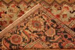 Back Of Antique Persian Serapi Area Rug 71370 by Nazmiyal Antique Rugs