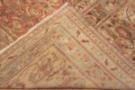 Back Of Large Light Blue Background Antique Persian Malayer Rug 71177 by Nazmiyal Antique Rugs