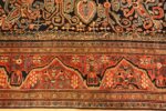 Border Of Antique Persian Sarouk Farahan Area Rug 71378 by Nazmiyal Antique Rugs