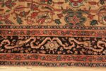 Border Of Antique Persian Sarouk Farahan Rug 71373 by Nazmiyal Antique Rugs