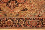 Border Of Antique Persian Serapi Area Rug 71370 by Nazmiyal Antique Rugs