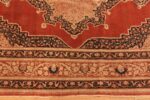 Border Of Antique Persian Tabriz Haji Jalili Rug 70816 by Nazmiyal Antique Rugs