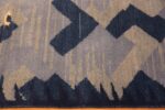 Border Of Fish Design Modern Swedish Inspired Rug 60991 by Nazmiyal Antique Rugs