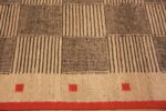 Border Of Geometric Modern Swedish Inspired Kilim Rug 60990 by Nazmiyal Antique Rugs