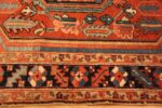 Border Of Small Antique Persian Heriz Rug 71415 by Nazmiyal Antique Rugs