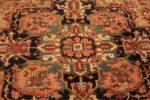 Close Up Of Antique Persian Serapi Area Rug 71370 by Nazmiyal Antique Rugs