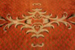 Close Up Of Oversized Antique English Axminster Rug 3155 by Nazmiyal Antique Rugs