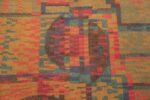 Close Up Of Vintage Scandinavian Swedish Rug 71444 by Nazmiyal Antique Rugs