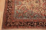 Corner Of Antique Persian Sarouk Farahan Rug 71373 by Nazmiyal Antique Rugs