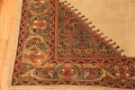 Corner Of Antique Persian Sarouk Farahan Rug 71418 by Nazmiyal Antique Rugs