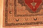 Corner Of Antique Persian Tabriz Haji Jalili Rug 70816 by Nazmiyal Antique Rugs