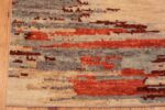 Corner Of Modern Geometric Boutique Runner Rug 60979 by Nazmiyal Antique Rugs