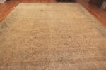 Detail Of Antique Persian Floral Tabriz Rug 70956 by Nazmiyal Antique Rugs