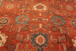 Detail Of Antique Persian Heriz Rug 71419 by Nazmiyal Antique Rugs