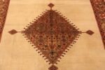 Detail Of Antique Persian Sarouk Farahan Rug 71418 by Nazmiyal Antique Rugs