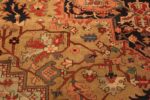 Detail Of Antique Persian Serapi Area Rug 71370 by Nazmiyal Antique Rugs