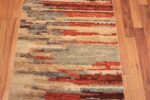 Detail Of Modern Geometric Boutique Runner Rug 60979 by Nazmiyal Antique Rugs