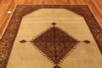 Detail Of Antique Persian Sarouk Farahan Rug 71418 by Nazmiyal Antique Rugs