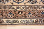 Detail Of Oversized Vintage Persian Nain Habibian Carpet 50161 by Nazmiyal Antique Rugs