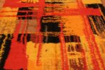 Detail Of Vintage Scandinavian Rya Rug 71445 by Nazmiyal Antique Rugs