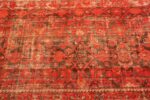 Detailed Of Large Shabby Chic Antique Persian Malayer Rug 71297 by Nazmiyal Antique Rugs