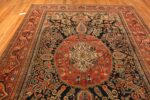 Details Of Antique Persian Sarouk Farahan Area Rug 71378 by Nazmiyal Antique Rugs