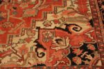 Details Of Antique Persian Serapi Rug 71369 by Nazmiyal Antique Rugs